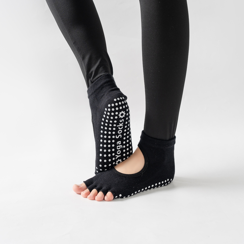 女性のための5つのつま先のヨガソックス,綿,滑り止め,バレエ - Medias Para Pilates Y Yoga のレビューと価格