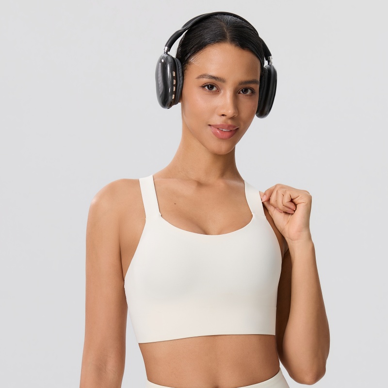 無地のクロスバックスポーツブラ、速乾性・衝撃吸収性に優れたピ - Pilates Yoga One のレビューと価格